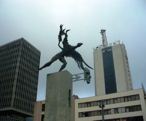 Plaza de Bolívar. Fuente: Panoramio.com Por: Fabian Arevalo Salazar